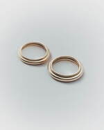 シハラのゴールドジュエリー、“家具や照明”の造形をイメージしたユニセックスリング｜写真13