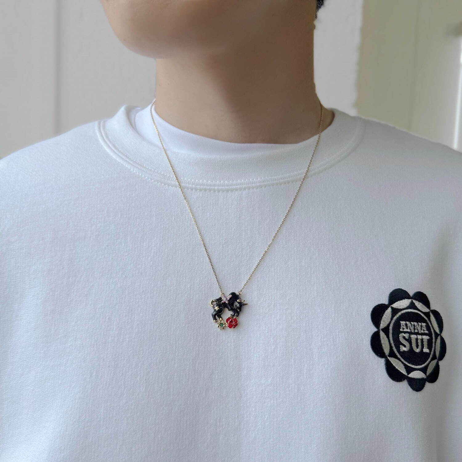 アナスイ ANNA SUI クロス ネックレス ペンダント ANNA SUI - ANNA SUI ネックレスの通販 by スティック's shop