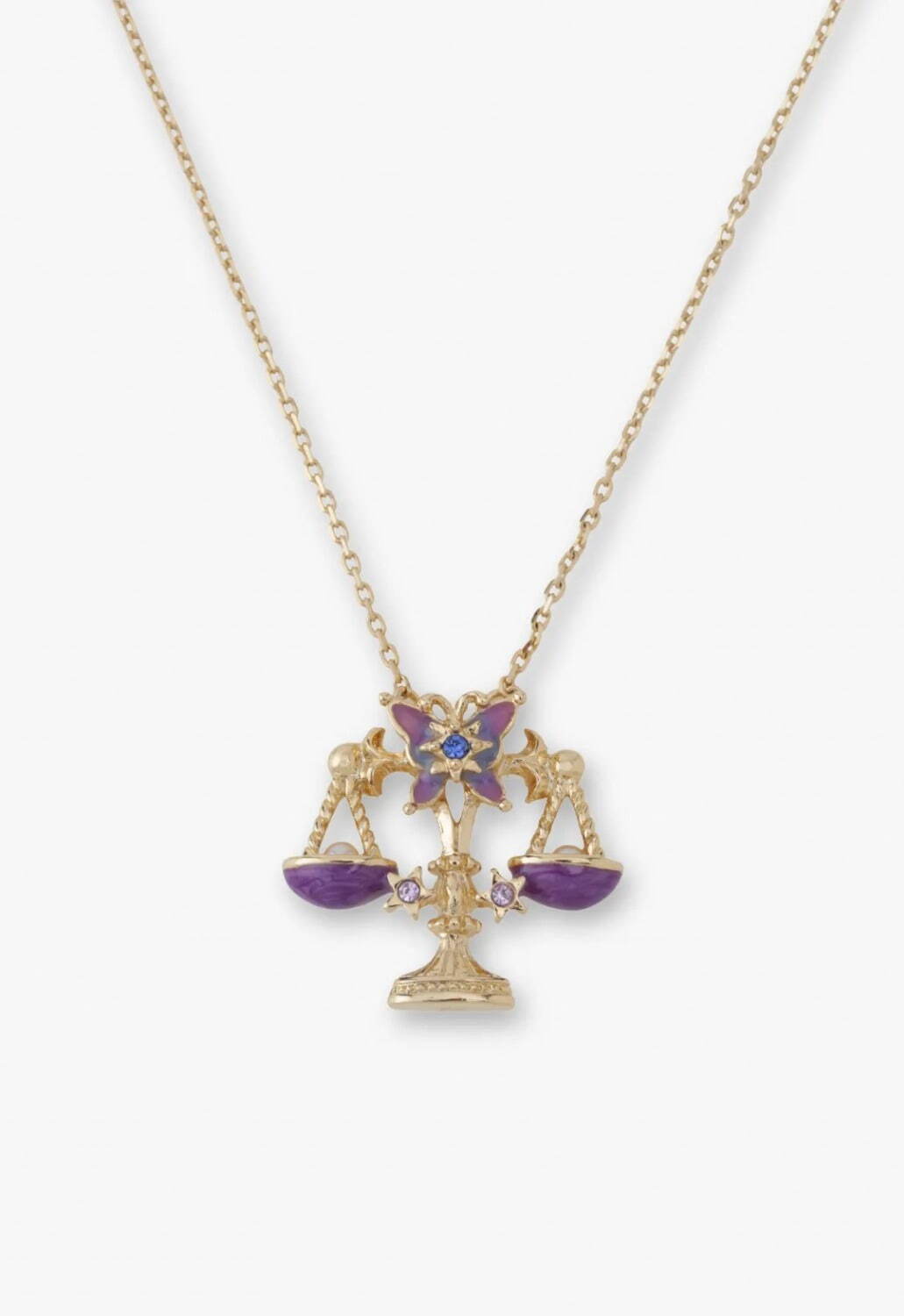 ANNA SUI アナスイ　星座　ネックレス　ゾディアック　てんびん座　天秤座 ANNA SUI アナスイ 星座 ネックレス ゾディアック てんびん座 天秤座