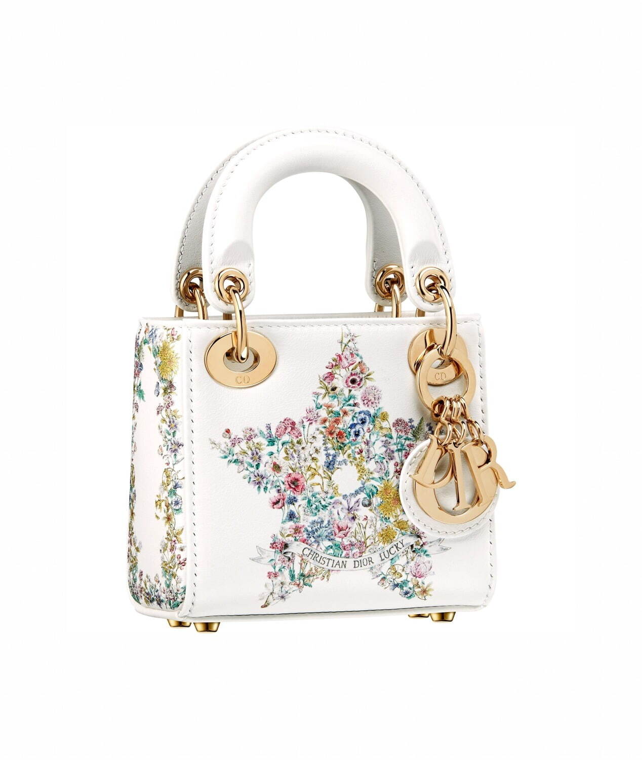 【幸運のスターシンボル】Dior トートバッグ スモール ディオール“ラッキーモチーフ”のバッグ＆アクセサリー、星座を