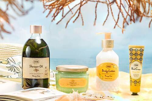 SABON25年夏限定「マンゴー・キウイ」“トロピカルフルーツ香る”ボディスクラブ＆フレグランス
