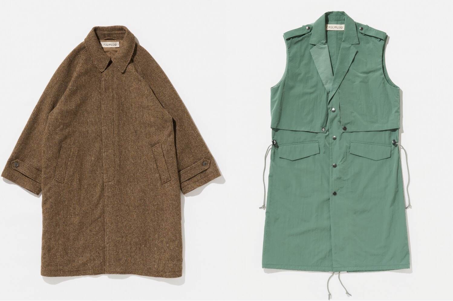 新品　YOKE リバーシブル ニット バルカラーコート　ヨーク YOKE DOUBLE JQUARD KNIT BAL COLLAR COAT