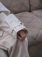 ポリプロイド、ヘリンボーンツイードのステンカラーコート＆“トレンチコート風”ロングジレなど｜写真58