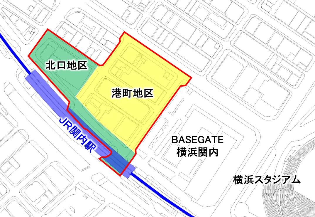 横浜・JR関内駅前の再開発、エンターテインメント施設や店舗を備えた複合ビル - 2029年竣工｜写真4