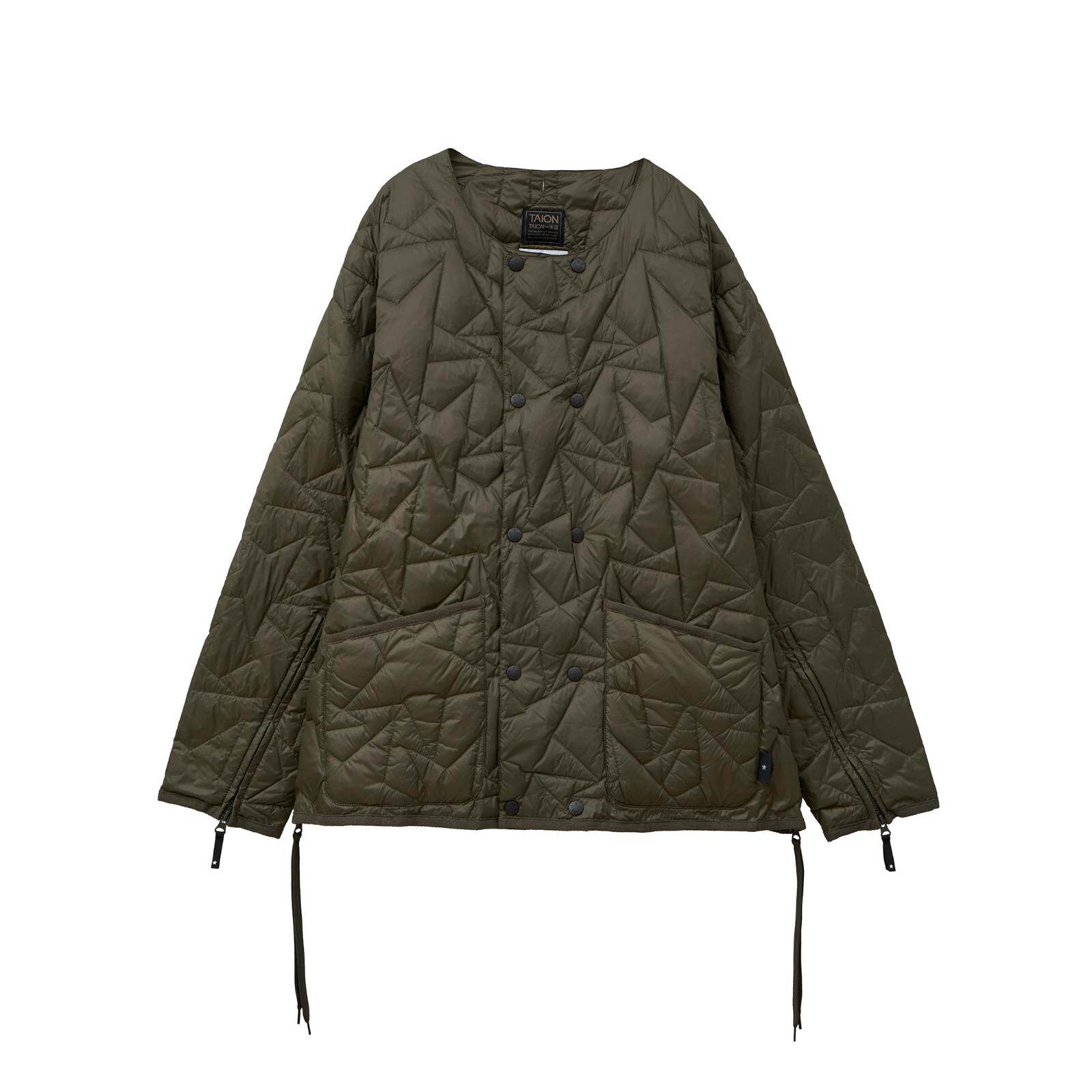 コンバース トウキョウ×タイオン“星柄”キルティングジャケットやボア素材の2WAYコート｜写真18