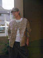 コンバース トウキョウ×タイオン“星柄”キルティングジャケットやボア素材の2WAYコート｜写真51