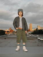 コンバース トウキョウ×タイオン“星柄”キルティングジャケットやボア素材の2WAYコート｜写真48