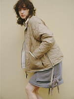 コンバース トウキョウ×タイオン“星柄”キルティングジャケットやボア素材の2WAYコート｜写真38