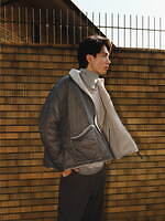 コンバース トウキョウ×タイオン“星柄”キルティングジャケットやボア素材の2WAYコート｜写真33