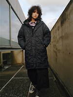 コンバース トウキョウ×タイオン“星柄”キルティングジャケットやボア素材の2WAYコート｜写真46