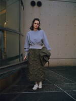 コンバース トウキョウ×タイオン“星柄”キルティングジャケットやボア素材の2WAYコート｜写真52