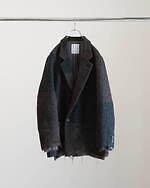 アンセルム“経年変化の表情”レザージャケット＆パッチワーク