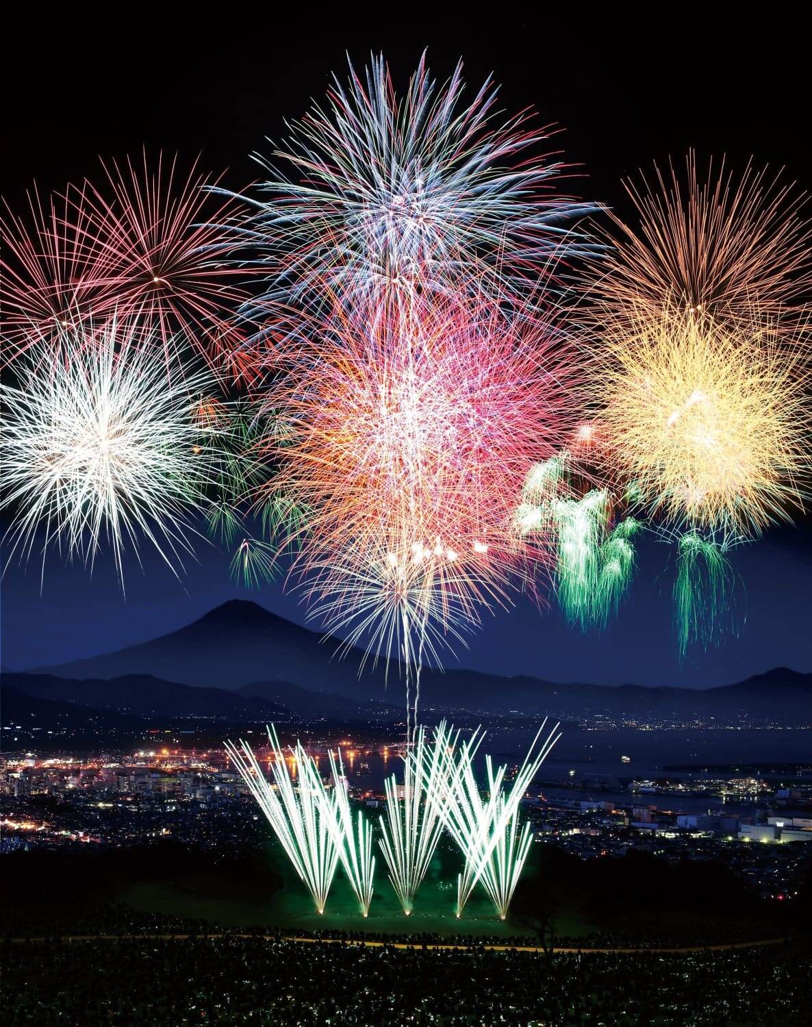 花火大会「日本平まつり 2025」静岡・日本平ホテル野外庭園で、日本夜景遺産を彩る花火12,000発