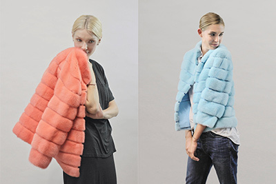 フェンディからアイコニックなミンクファーのコート「カラー ぺ