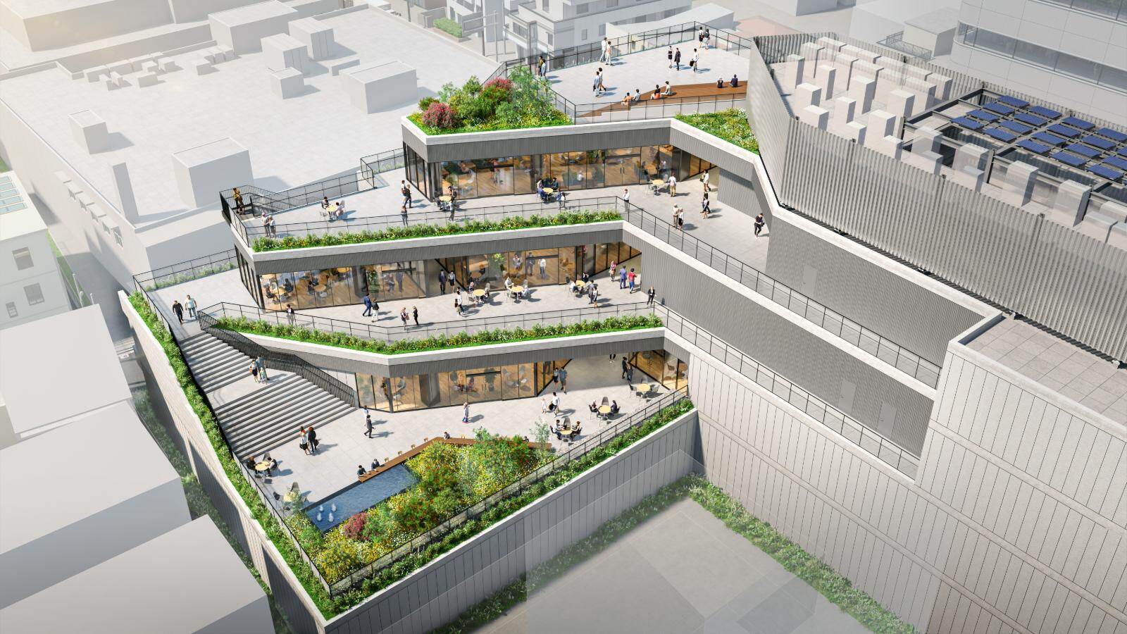 東京・駒沢大学駅前に新商業施設、スターバックスほかベーカリーやレストランが出店｜写真3