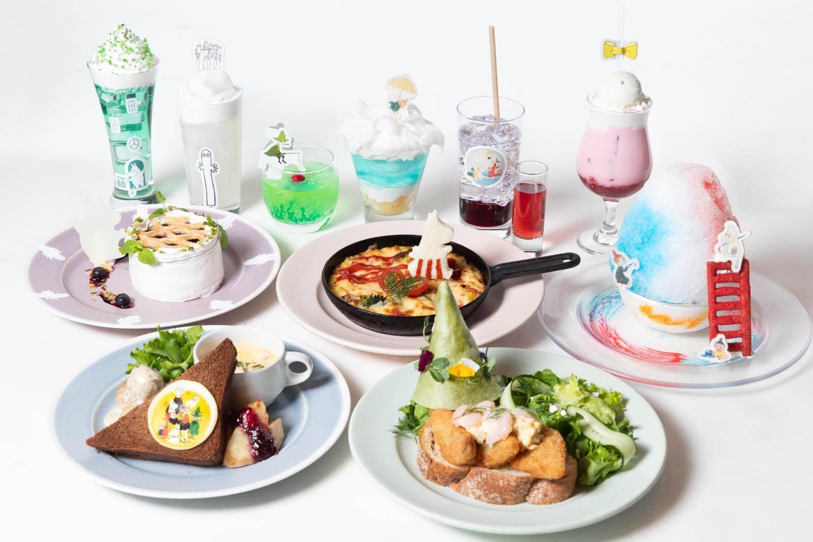 「トーベとムーミン展」コラボカフェが六本木ヒルズで、リトルミイ＆ミムラのかき氷や北欧料理｜写真1