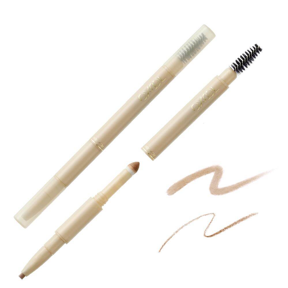 エクセル“名品3機能アイブロウペンシル”が25年冬に進化、アッシュピンクやライトブラウンなど新色も｜写真3