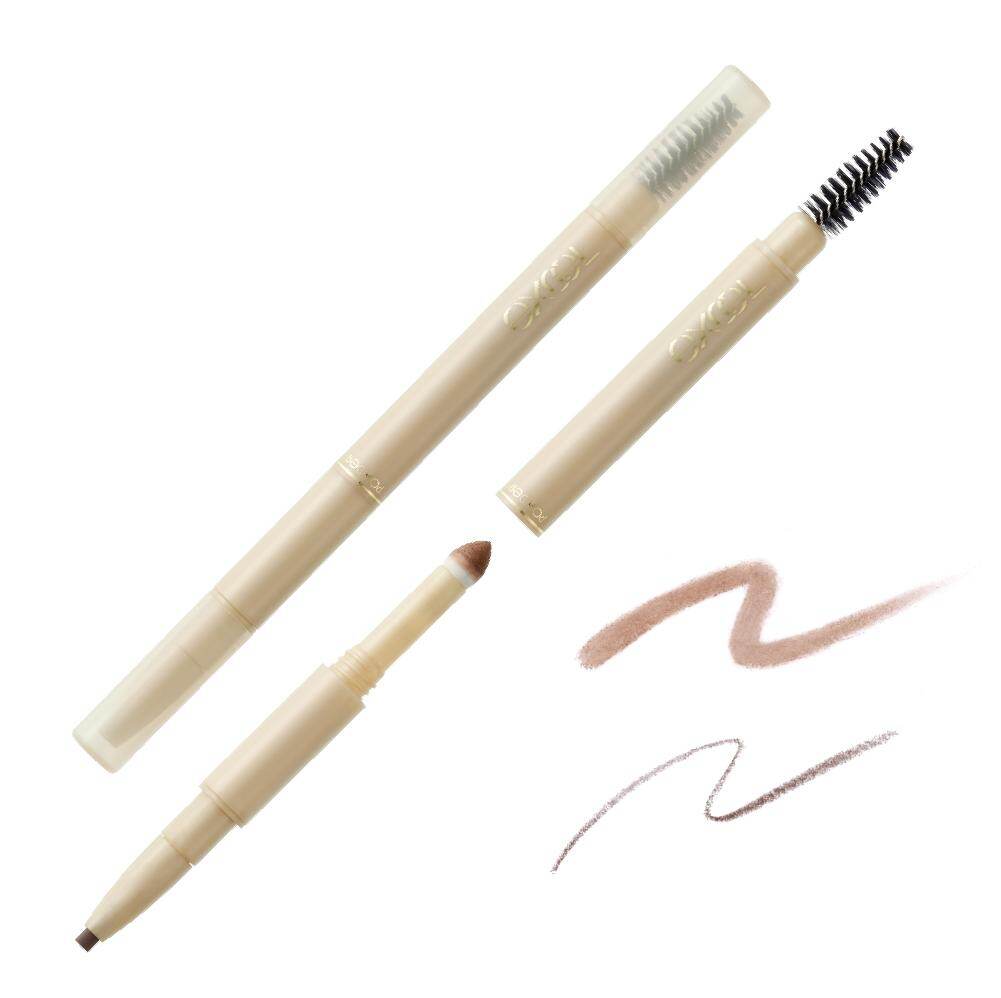 エクセル“名品3機能アイブロウペンシル”が25年冬に進化、アッシュピンクやライトブラウンなど新色も｜写真2