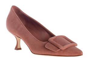 マノロブラニク　新品未使用品　レアデザイン　レアカラー　ピンク MANOLO BLAHNIK（マノロブラニク）の古着・中古品の通販サイト