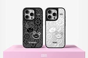 CASEFIFY 村上隆　フィギュア　ピンク ケースティファイ×村上隆「カイカイ＆キキ」のピンクスマホ