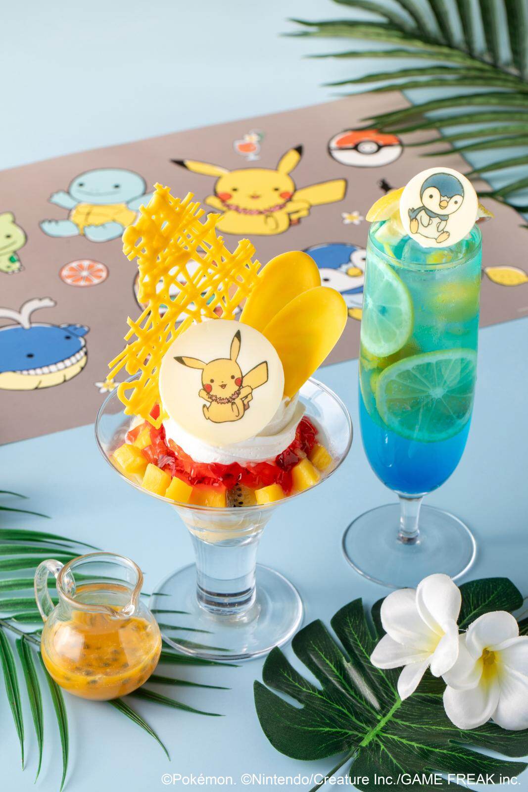グランド ハイアット 東京「桃＆ヨーグルト」の夏限定パフェ、ポケモンコラボの南国パフェも｜写真3