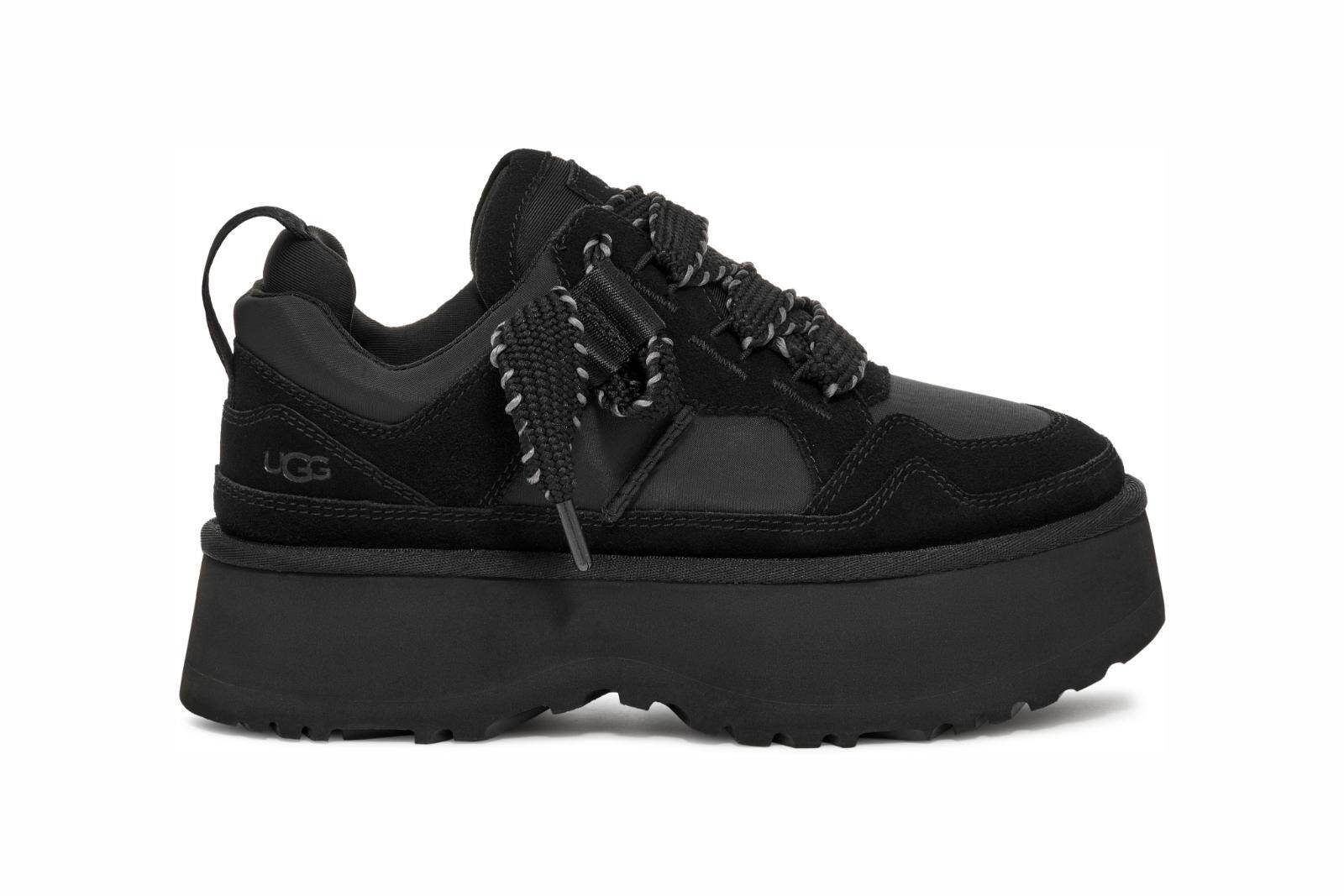 UGG“ロープ風”シューレースの厚底スニーカー＆ぽってりソールのスリッポン｜写真25