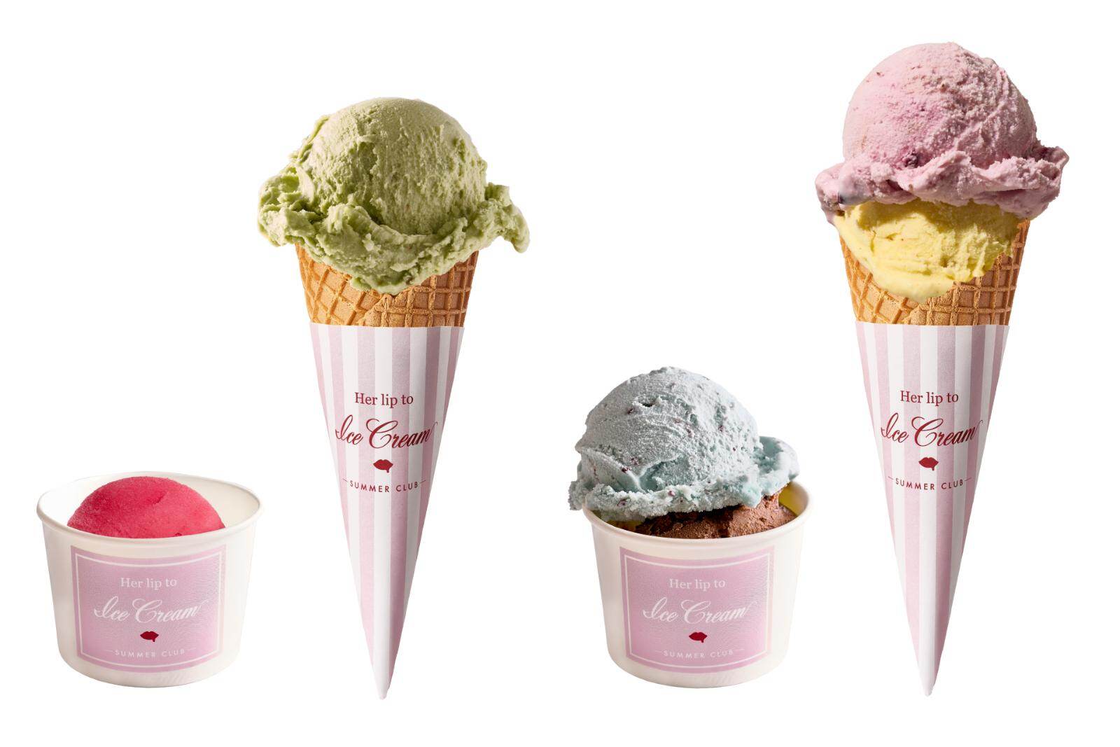 アイスクリーム各種 シングル 690円、ダブル 930円※東京限定