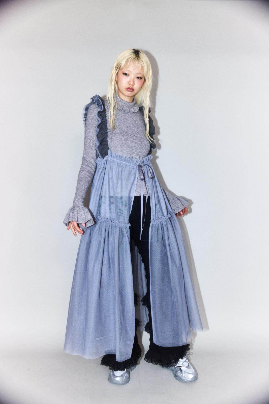 キャンディストリッパー TINY RIBBON TIERED SKIRT | Candy Stripper（キャンディ