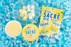 「サクレグミ レモン＆梨」ロングセラー氷菓のシャリシャリ・ジューシー感を再現、ファミマ限定で｜写真1