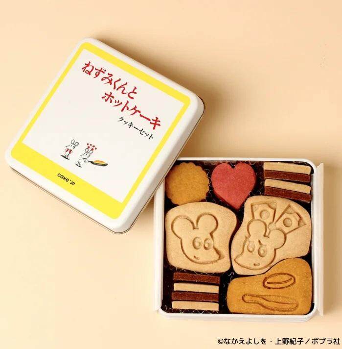 『ねずみくんとホットケーキ』クッキー缶 3,300円
