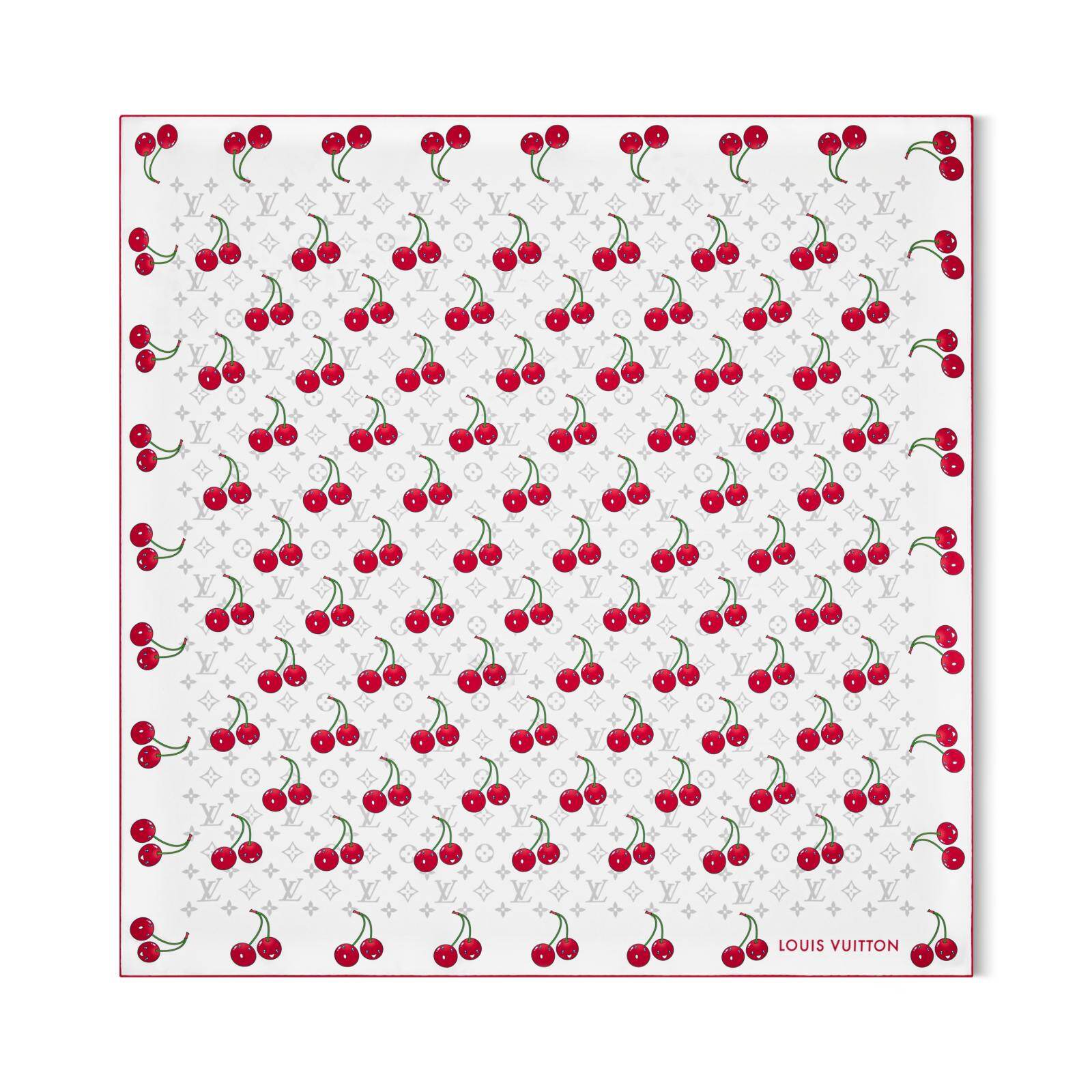 「LV × TM カレ90・モノグラム・チェリー」81,400円 