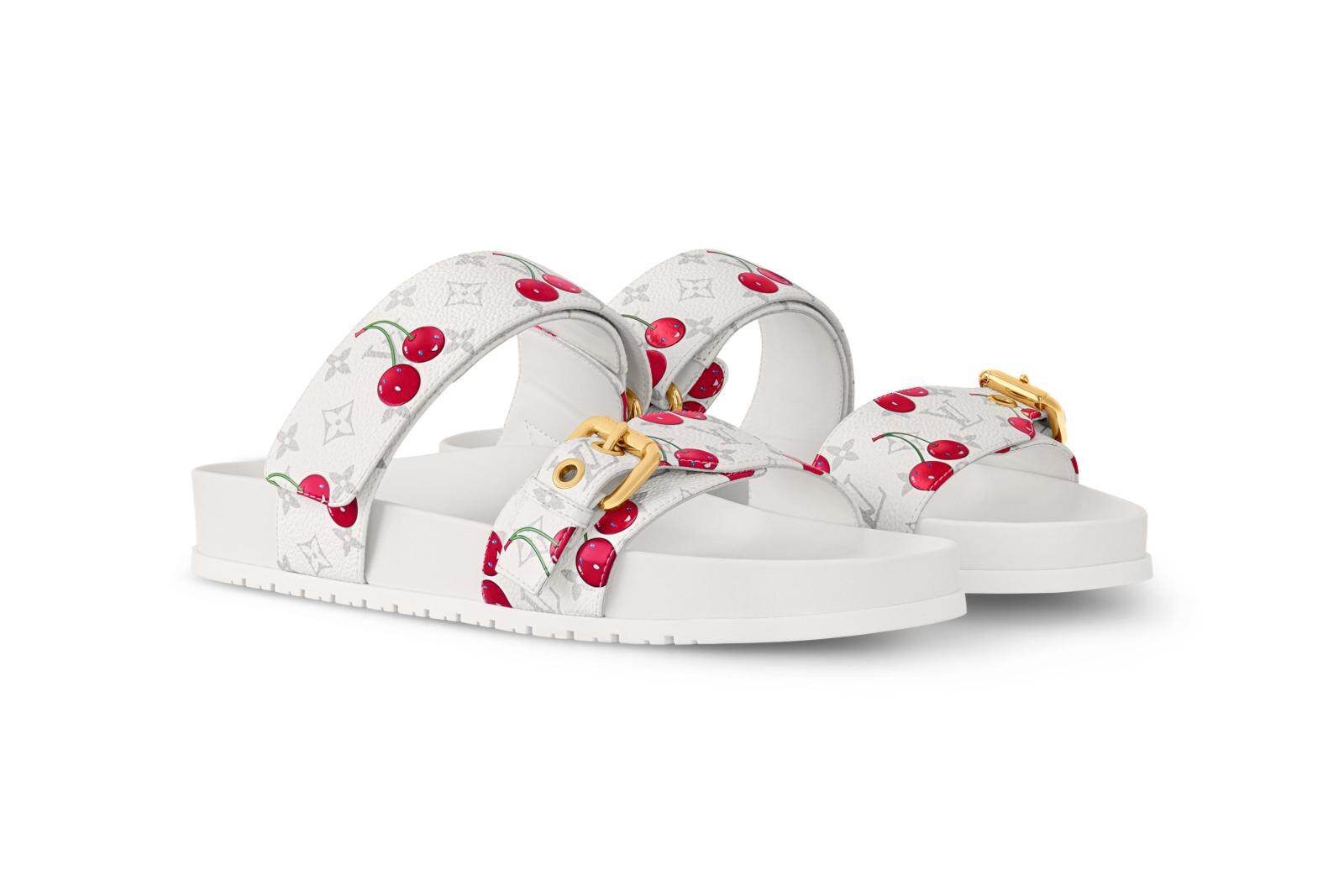 村上隆コラボ【Louis Vuitton】サンセットコンフォートサンダル コラボ*LV ×村上隆 弾む サンセットコンフォートサンダル