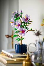 「大人レゴ」夏でも枯れない紫ハイビスカス、“アレンジ可能”イチョウやフジの盆栽レゴも｜写真4