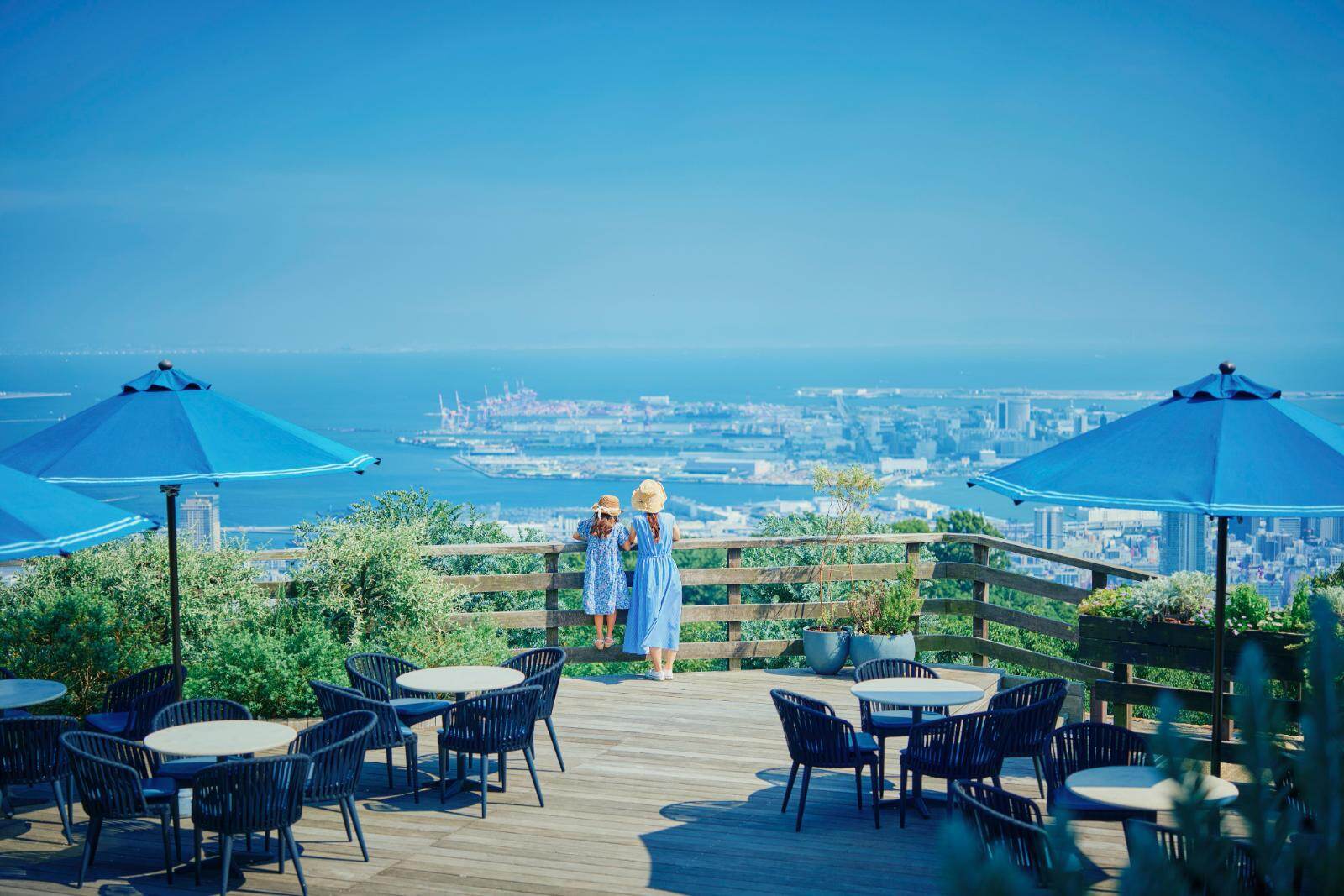 神戸布引ハーブ園のひまわり畑、洋風古城のイルミネーション＆夜景眺めるテラスバーも｜写真12