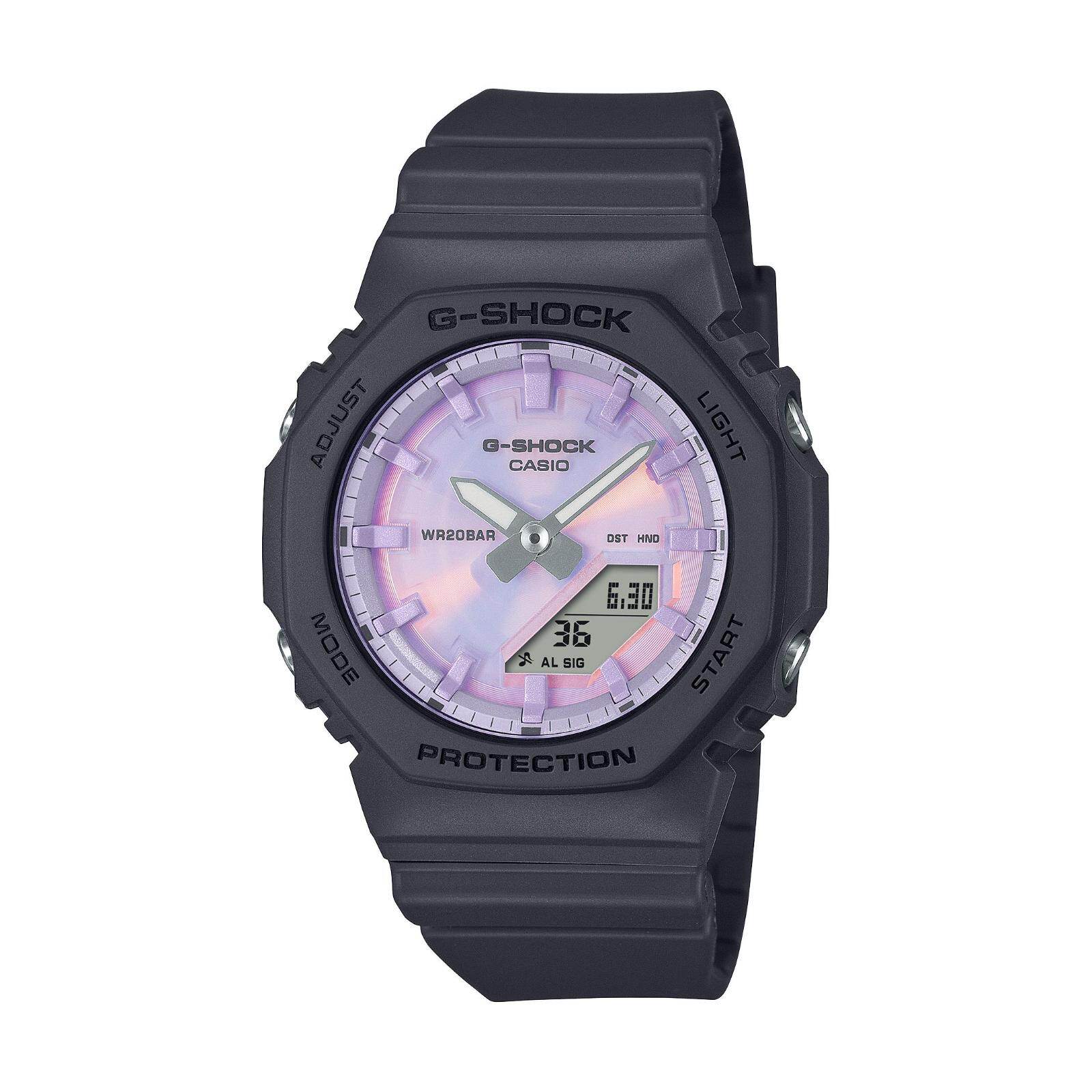 G-SHOCK“ダイヤル煌めく”腕時計、マットピンクやブラックの八角形ベゼルで｜写真2