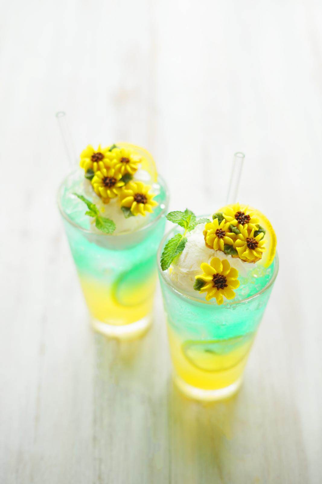 「向日葵クリームソーダ」1,280円