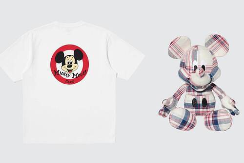 ユニクロ「ディズニー」Tシャツ復刻、”フランネルシャツ製”ミッキーマウスのぬいぐるみも