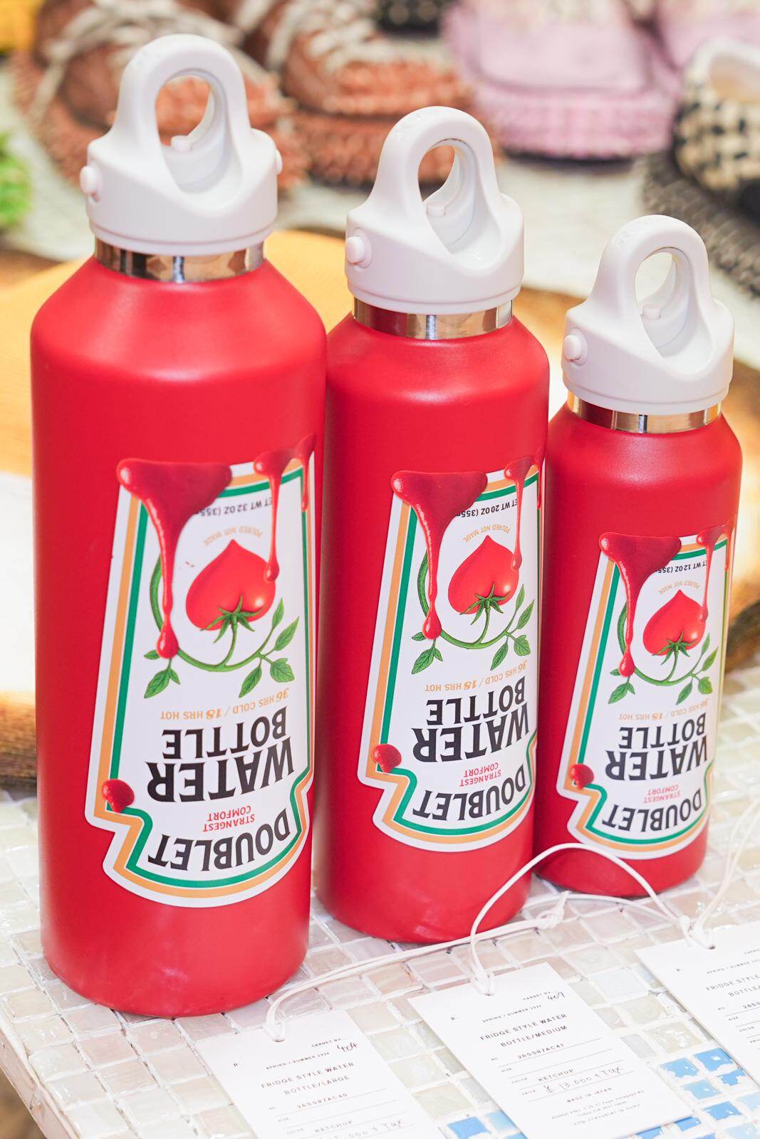 レボマックス水筒 S 12,100円、M 14,300円、L 16,500円