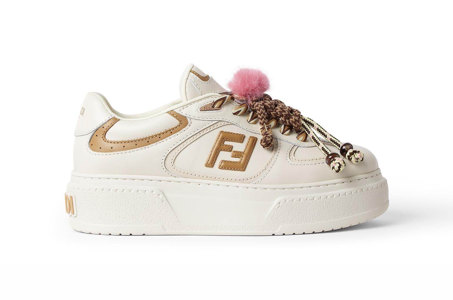 ＊FENDI＊ フェンディ マッチ MIX スニーカー 関税・送料込み フェンディ マッチ スニーカー レザー ブラック | Fendi