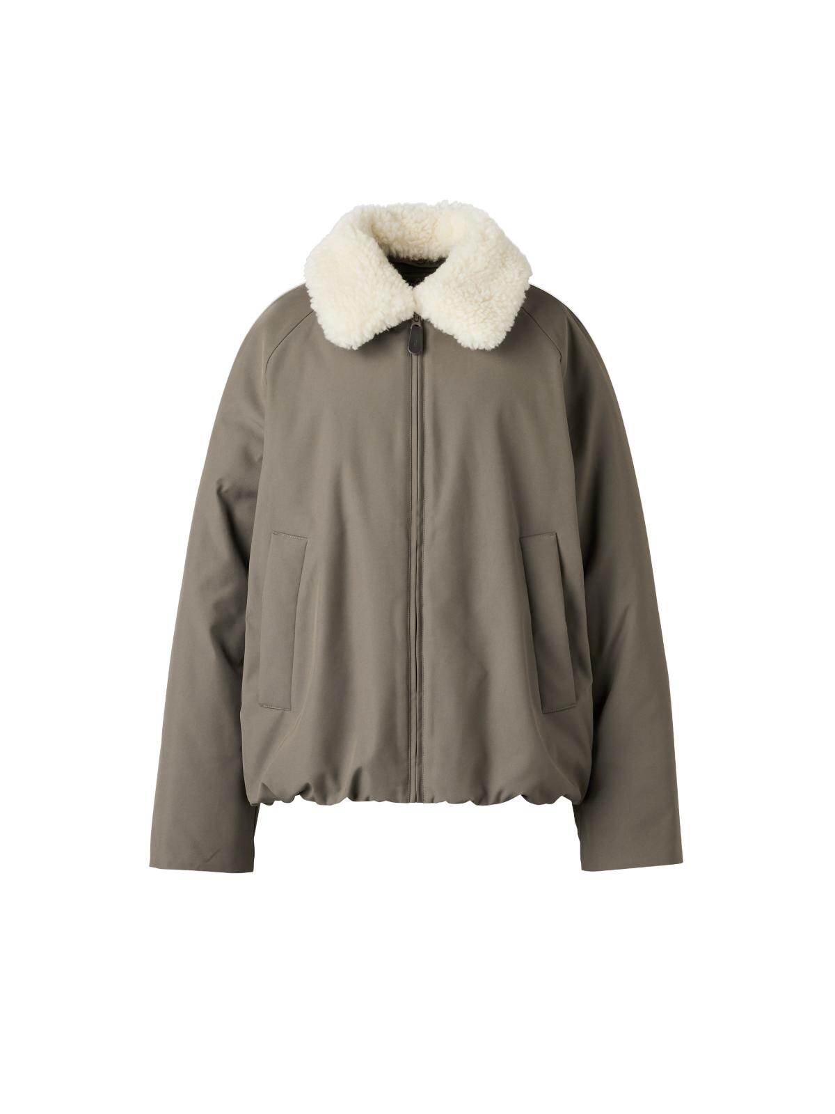 ユニクロ：シー25年秋冬メンズ、フリース襟付きのパフテックジャケット＆フルジップニット｜写真63