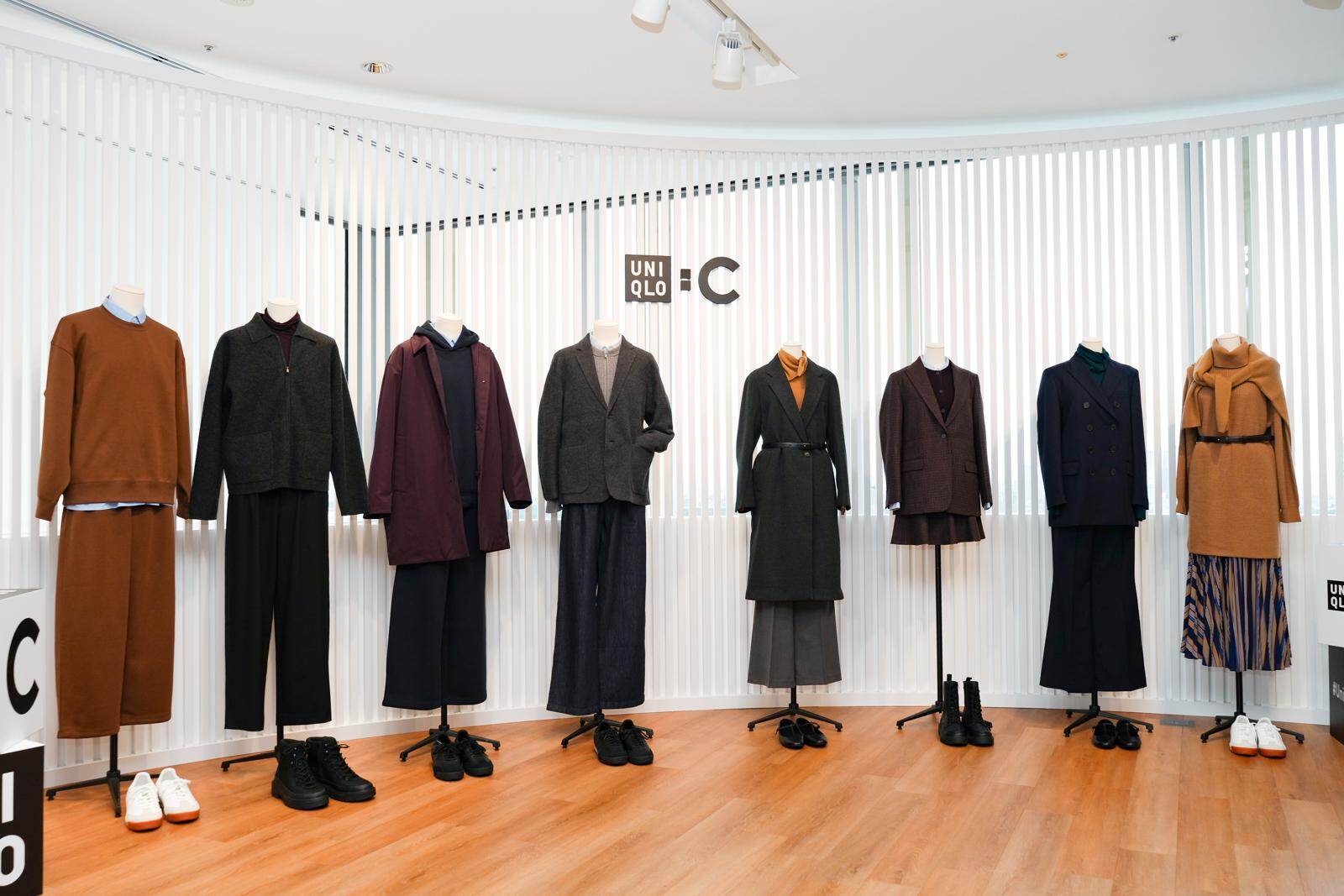 ユニクロ：シー25年秋冬メンズ、フリース襟付きのパフテックジャケット＆フルジップニット｜写真122