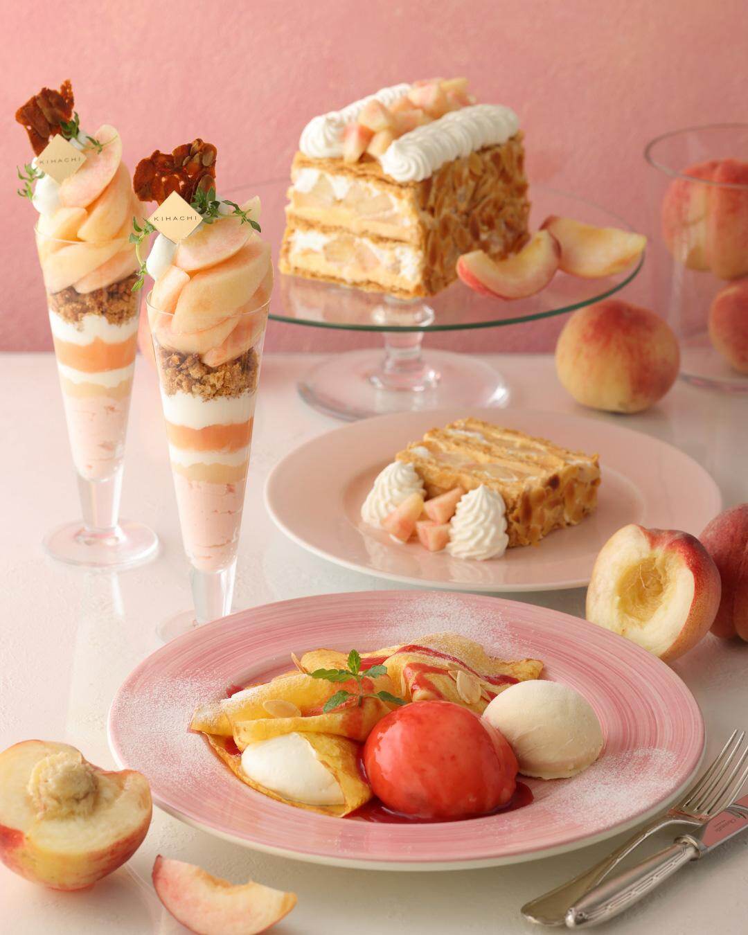 キハチ カフェ(KIHACHI CAFÉ) 白桃パイ｜写真10