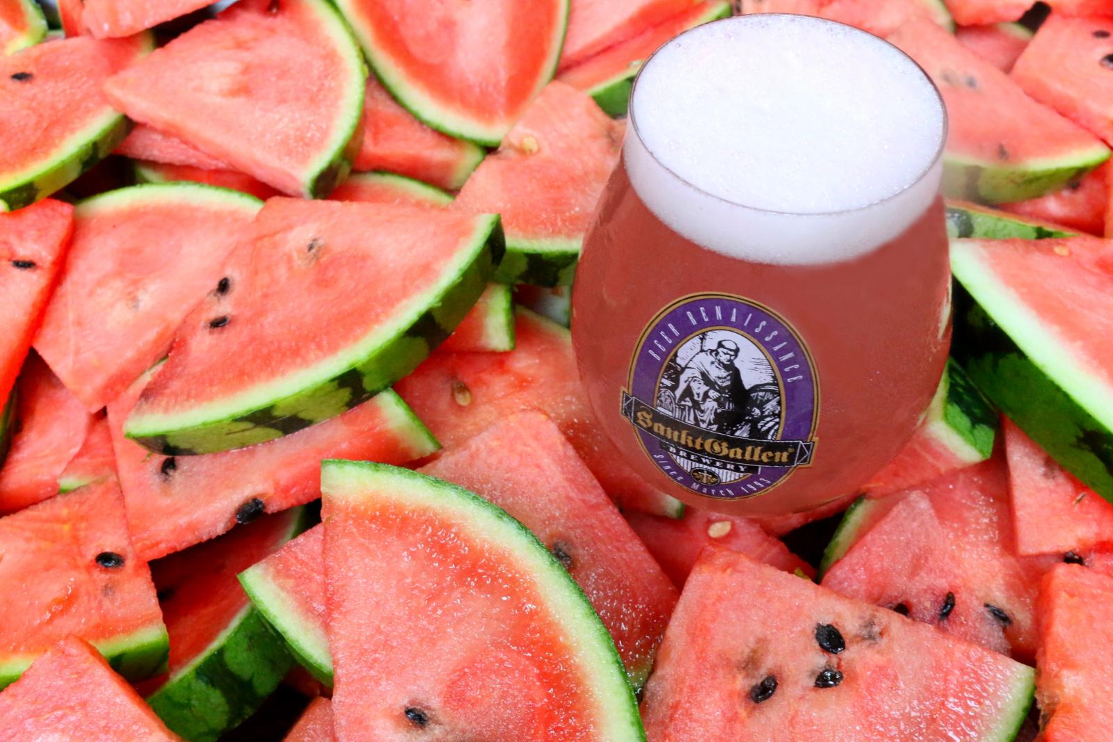 旬のフルーツ｜サンクトガーレンの夏限定ビール「すいかウィート」みずみずしいスイカの甘み×ピンクドラゴンフルーツ