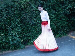 マメ クロゴウチ(Mame Kurogouchi) 2025-26年秋冬ウィメンズコレクション  - 写真7