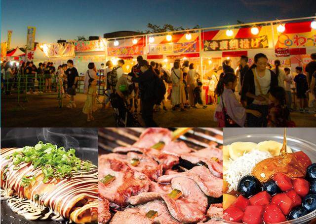 「万博夏まつり2025」大阪・万博記念公園で、太陽の塔ライトアップ＆屋台グルメ味わうビアガーデン｜写真2