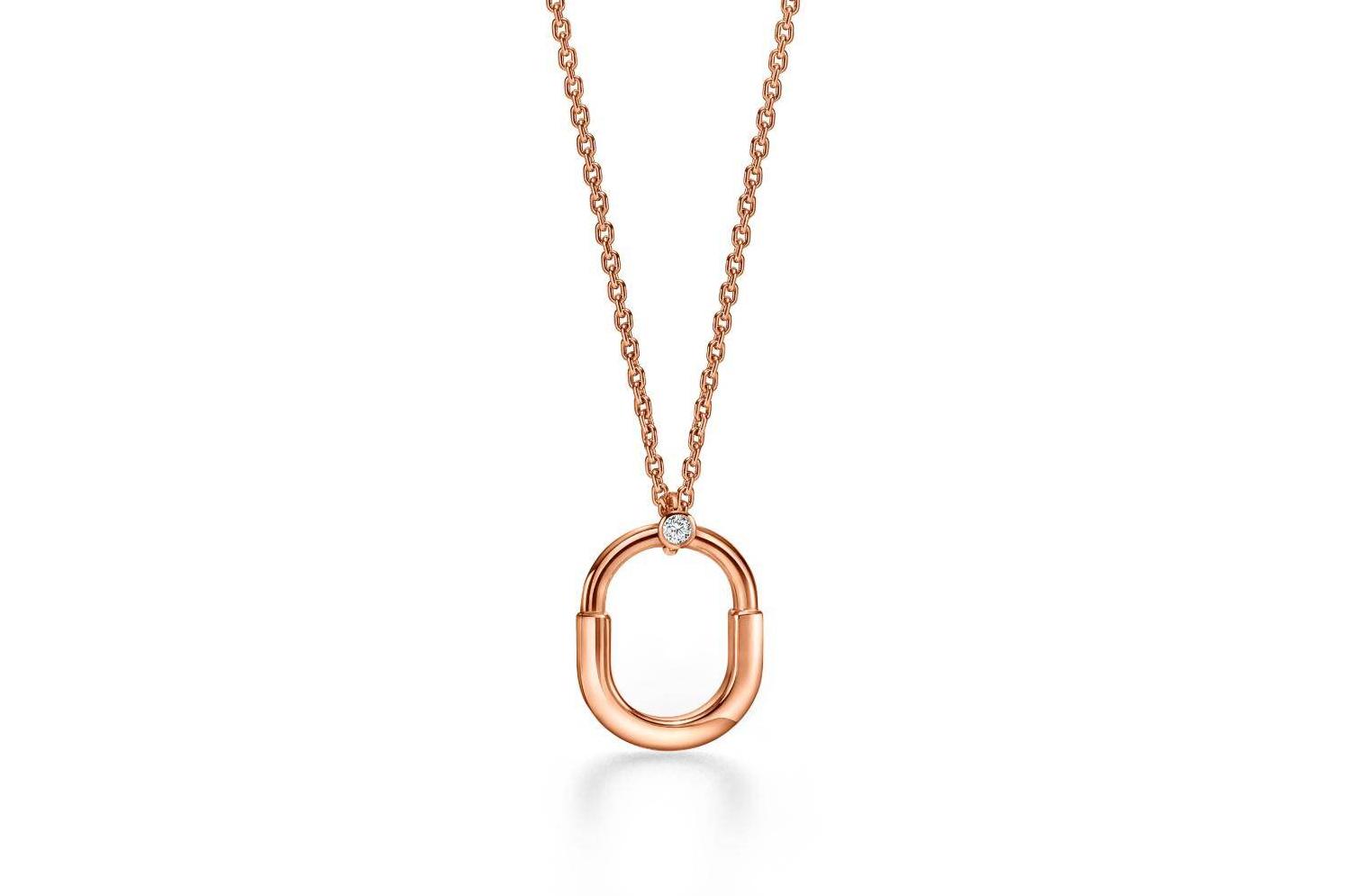 Tiffany & Co. リング型ペンダント TIFFANY & Co. ティファニー ダブル リング ネックレス