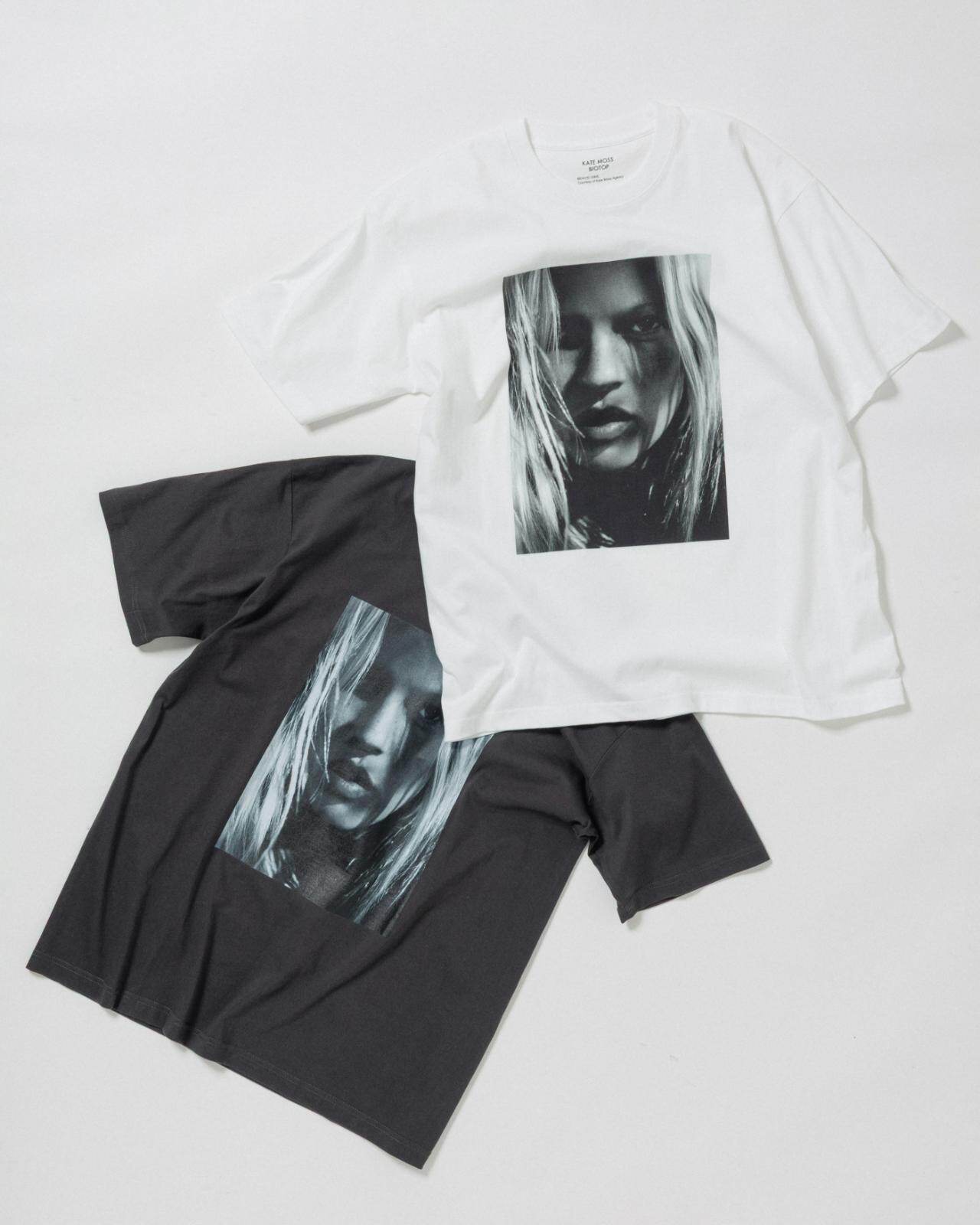 ケイト・モス バイ デイビッド・シムズ フォトTシャツ 19,800円