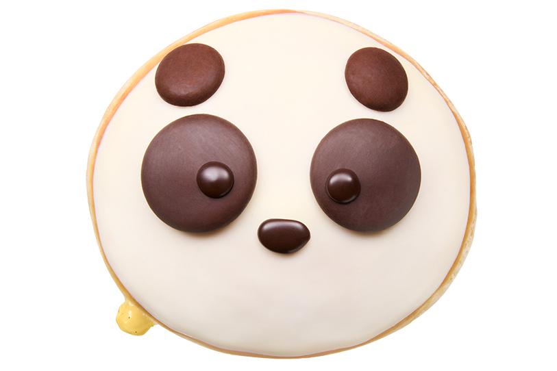 クリスピー・クリーム・ドーナツ夏新作、カスタードクリーム入り「パンダ」＆ブルーの浮き輪ドーナツも