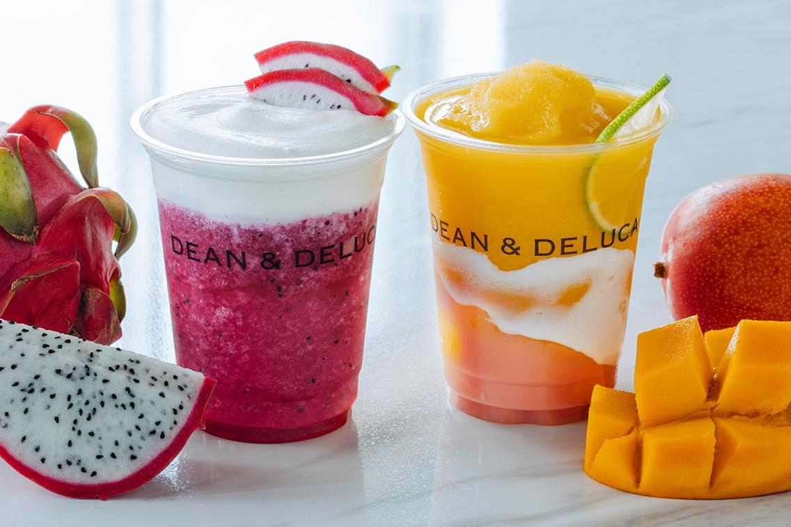 ディーン＆デルーカ夏ドリンク、とろける芳醇マンゴー×ピンクグァバの“リゾートムード満点”フラッペ｜新宿ルミネ2