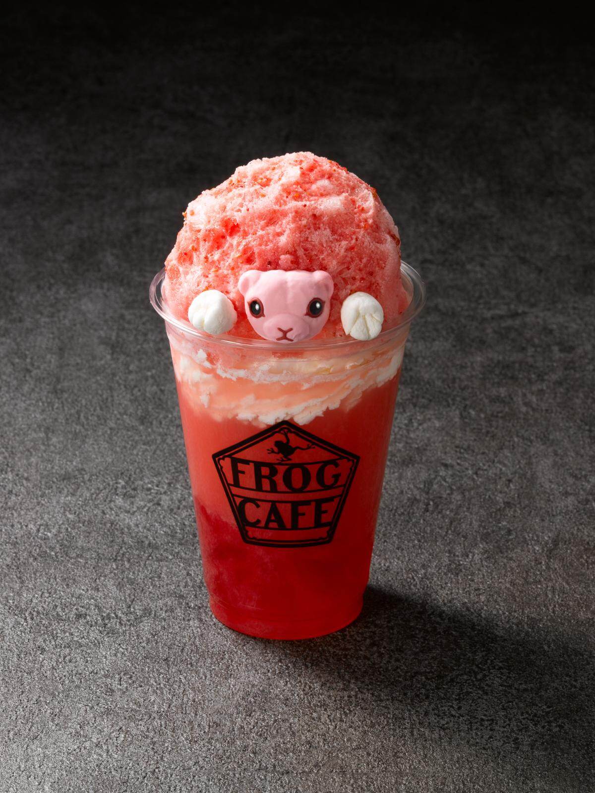 スタジオツアー東京「ハリー・ポッター」魔法動物ピグミーパフかき氷ドリンク＆怪物的な怪物の本ブラウニー｜写真3
